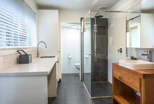 O baie la Cosy, central Olinda Camellia Cottage