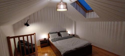 Posteľ alebo postele v izbe v ubytovaní M2