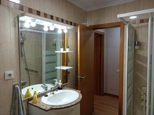 Kúpeľňa v ubytovaní Fantástico apartamento en las playas de Suances