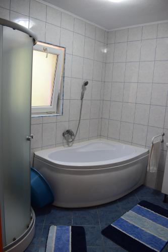 Koupelna v ubytování Gamma
