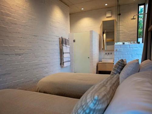Η κουζίνα ή μικρή κουζίνα στο Stonehaven Eco Cabins