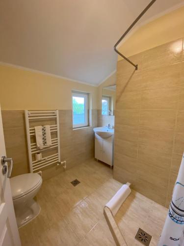 Koupelna v ubytování Casa Alberto