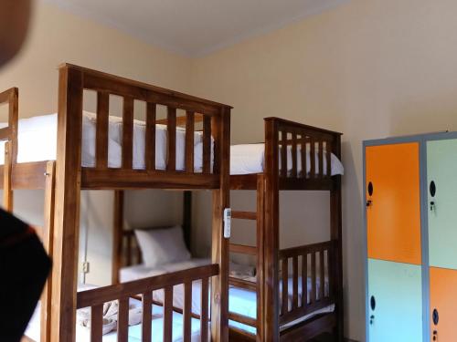 Postel nebo postele na pokoji v ubytování HAPPY PENIDA HOSTEL 2