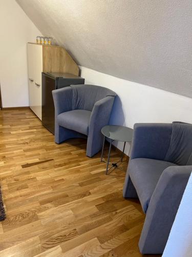 Posezení v ubytování Csomád Apartments