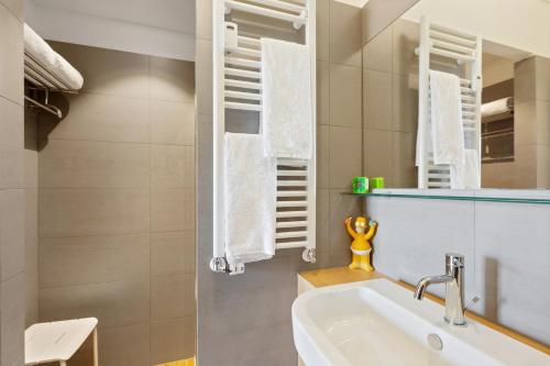 Koupelna v ubytování Bed & Breakfast San Calocero - private bathroom - Wi-Fi