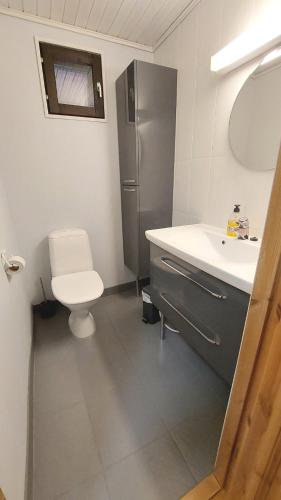 Ein Badezimmer in der Unterkunft Kuosto ja Luppo