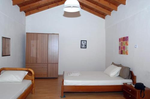 Krevet ili kreveti u jedinici u okviru objekta Ioannis Home at Skonizo