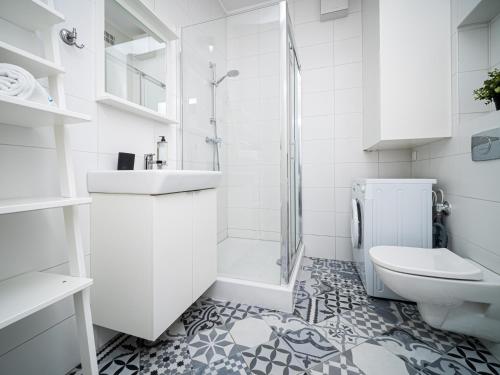 Phòng tắm tại BARBICAN BY LANDMARK APARTMENTS