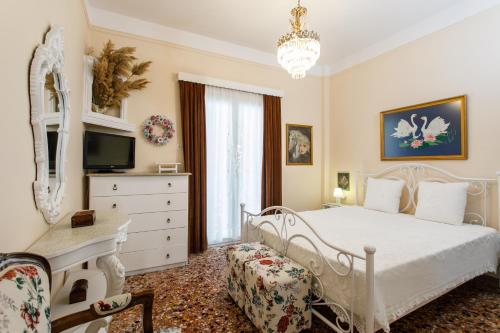 Posteľ alebo postele v izbe v ubytovaní Castle view house