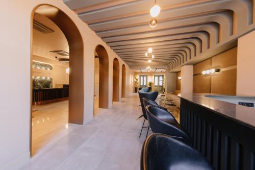 Posezení v ubytování STROFI Boutique Hotel