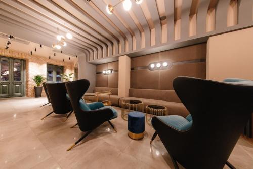 Posezení v ubytování STROFI Boutique Hotel