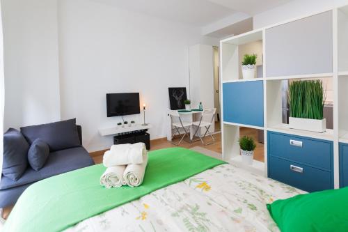 Romántico Estudio con Piscina