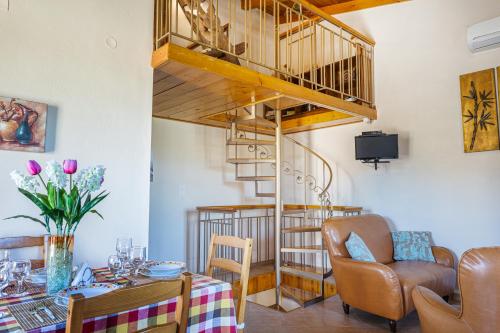 Posezení v ubytování Olive Villas