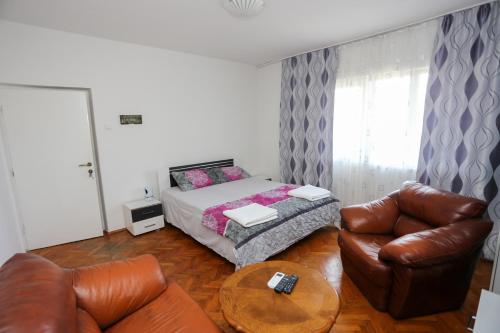 Cama o camas de una habitación en Smještaj Djurdjevic