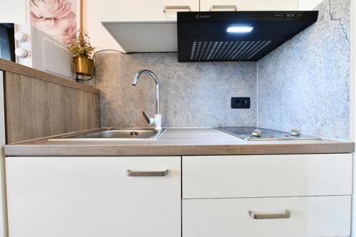 Kuchyňa alebo kuchynka v ubytovaní Apartmani Brium
