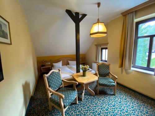 Гостиная зона в Parkhotel Margaretenhof