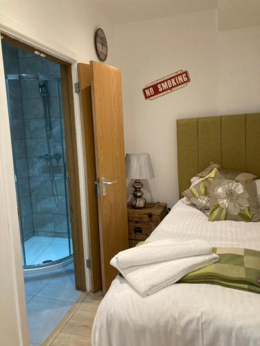 Cama o camas de una habitación en The Radnor Arms
