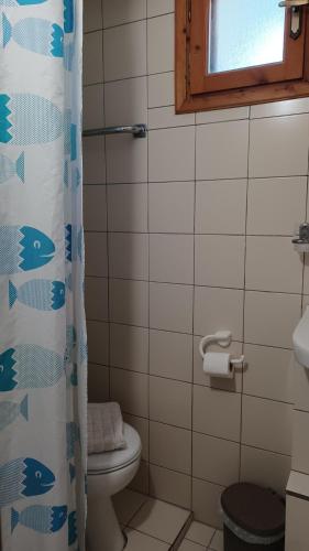 A bathroom at Island house in Elika - Marathias