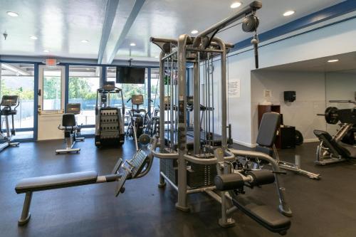 Fitnes oz. oprema za telovadbo v nastanitvi San Diego Country Estates