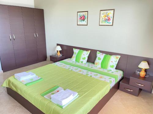 Postel nebo postele na pokoji v ubytování Apartment Doris