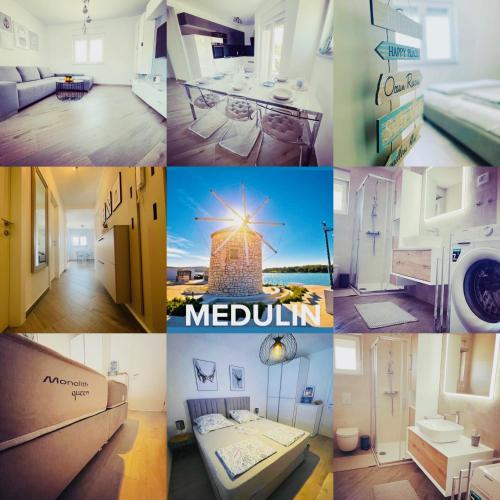 Koupelna v ubytování Apartment Mala Medulin