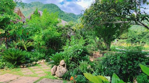 Zahrada ubytování Mai Chau Valley Retreat