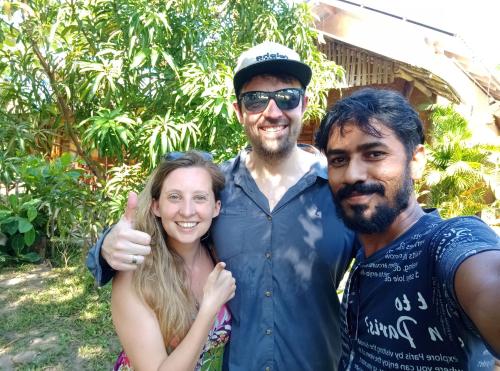 Clientes alojados en Nature Beach Huts