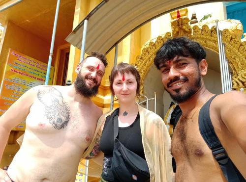 Clientes alojados en Nature Beach Huts