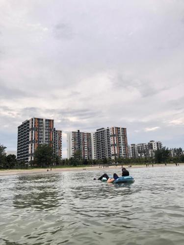Vue sur la rivière ou le fleuve situé(e) à proximité de l'appartement