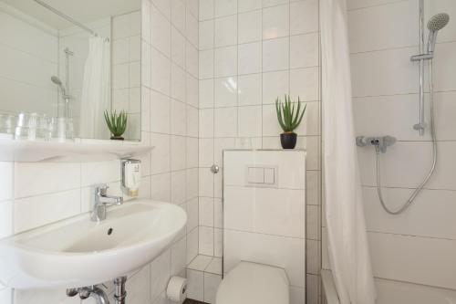 Phòng tắm tại Novum Hotel Hamburg Stadtzentrum