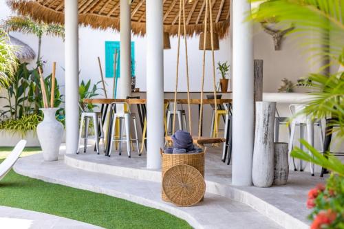 Zahrada ubytování Villa Palapa Samui