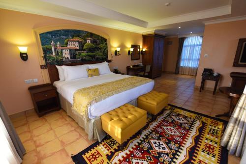 Postel nebo postele na pokoji v ubytování Casa Solada Hotel