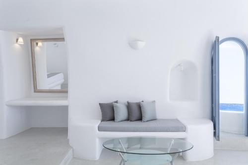 Posezení v ubytování Pegasus Suites & Spa