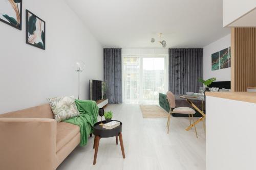 Posedenie v ubytovaní Cozy Studio Żupnicza Soho Factory by Noclegi Renters
