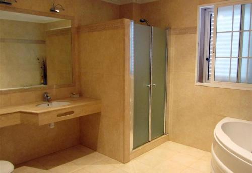 A bathroom at Casa Buenavista