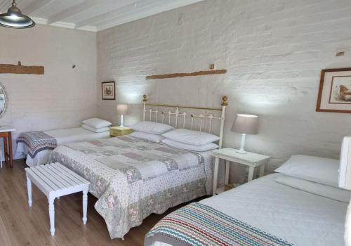 Katil atau katil-katil dalam bilik di Rietjiesbos Self Catering