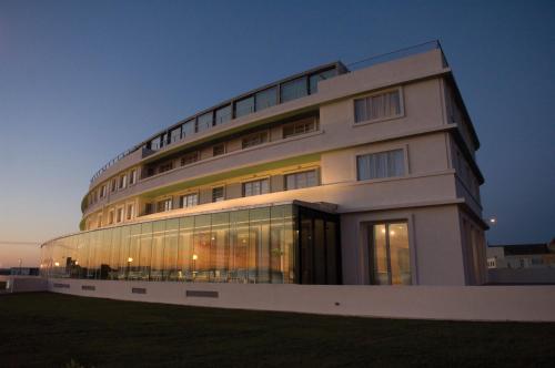 a large building with a lot of windows at The Midland in Morecambe