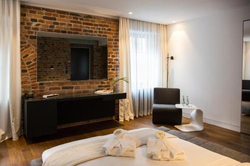 Posezení v ubytování Hotel Nicolaus