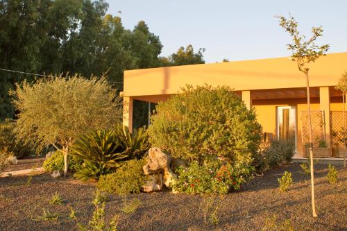una casa con giardino di fronte di MARIS APARTMENTS - Free Airport Shuttle ad Alghero
