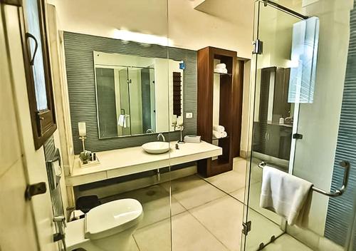 Koupelna v ubytování Spara Boutique Resort