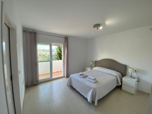 Posteľ alebo postele v izbe v ubytovaní Sea Flower Miraflores Golf and Beach Parking included