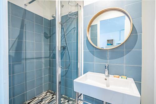 Koupelna v ubytování Résidence du Panier - Centre-ville - Marseille