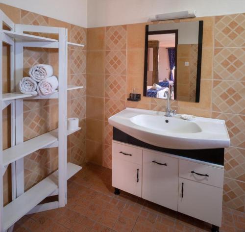 Koupelna v ubytování Chez Pepe Apartments