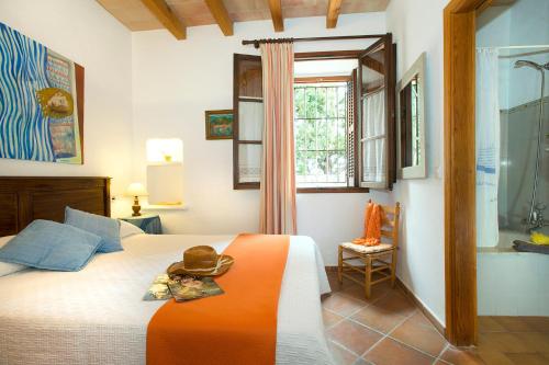 Postel nebo postele na pokoji v ubytování Na Catalina Amazing villa in Pollensa