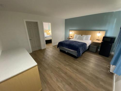 Cama o camas de una habitación en Salt Air Lodge