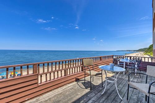 Beachfront Wading River Home with Deck and Grill!