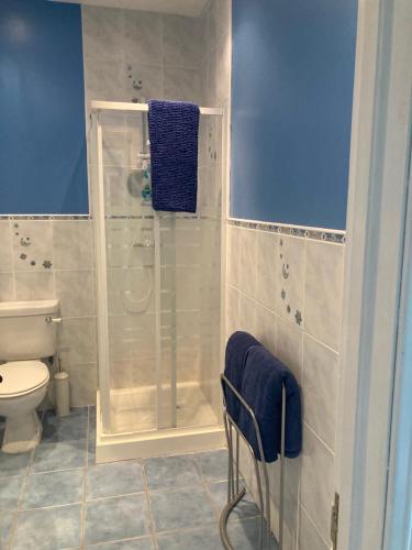 Phòng tắm tại Millfarm House