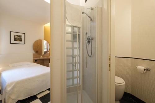 Ένα μπάνιο στο Hotel Ristorante Alla Vittoria