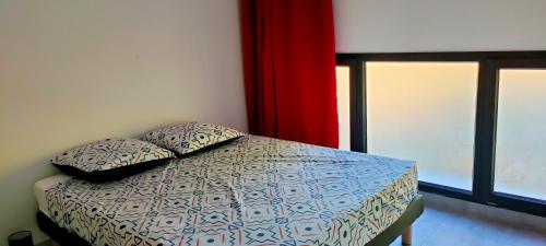 Cama o camas de una habitación en Domaines des confines