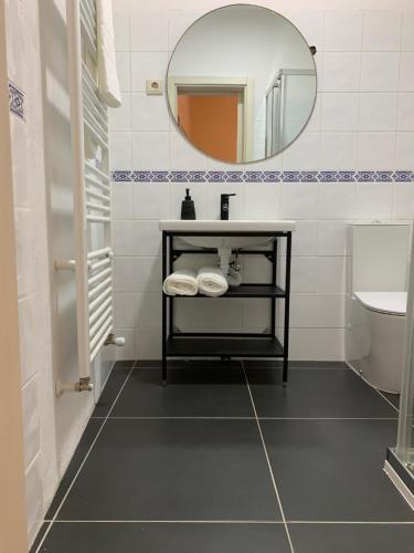 Koupelna v ubytování Villa Candoso